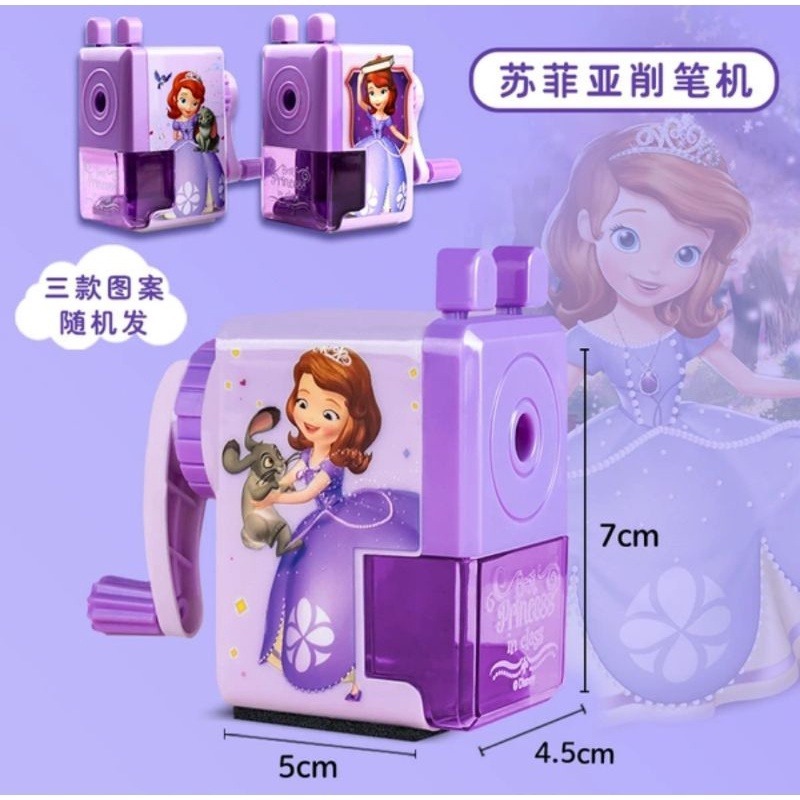 正版迪士尼削迷你鉛筆機公主削鉛筆機蜘蛛人削鉛筆機美國隊長削鉛筆機 愛莎削鉛筆機 冰雪削筆機 愛寶我的世界-細節圖9