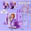 正版迪士尼削迷你鉛筆機公主削鉛筆機蜘蛛人削鉛筆機美國隊長削鉛筆機 愛莎削鉛筆機 冰雪削筆機 愛寶我的世界-規格圖9
