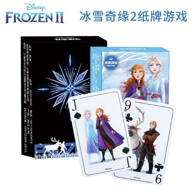 ♥現貨有發票♥正版迪士尼撲克牌 愛莎撲克牌 美國隊長冰雪奇緣撲克牌復仇者聯盟撲克牌 米奇撲克牌 桌遊紙牌 愛寶我的世界-細節圖2