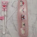 ♥現貨♥學習筷盒子筷子收納盒可愛餐具盒 筷子收納盒兒童餐具盒學習筷便攜盒 湯匙盒子 筷子盒子 愛寶我的世界-規格圖7