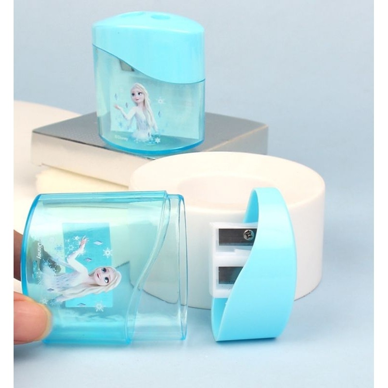 2024迪士尼學齡粗筆削筆器 冰雪奇緣削筆器 粗三角削筆器 變型金鋼削筆器 卡通削筆器 冰雪削筆機 愛寶我的世界-細節圖8