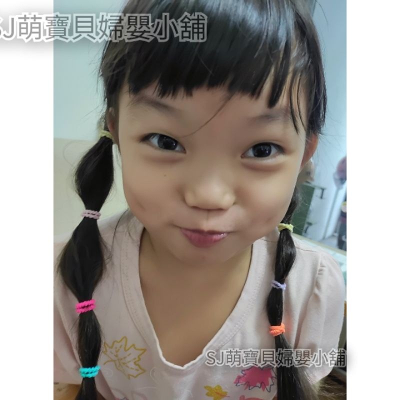 現貨兒童髮圈不扯髮像皮筋 高彈像皮筋小女孩綁頭髮不傷髮像皮筋尼龍髮圈兒童髮圈 愛寶我的世界-細節圖9