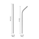 21.5cm不鏽鋼吸管組-1直1彎1刷
