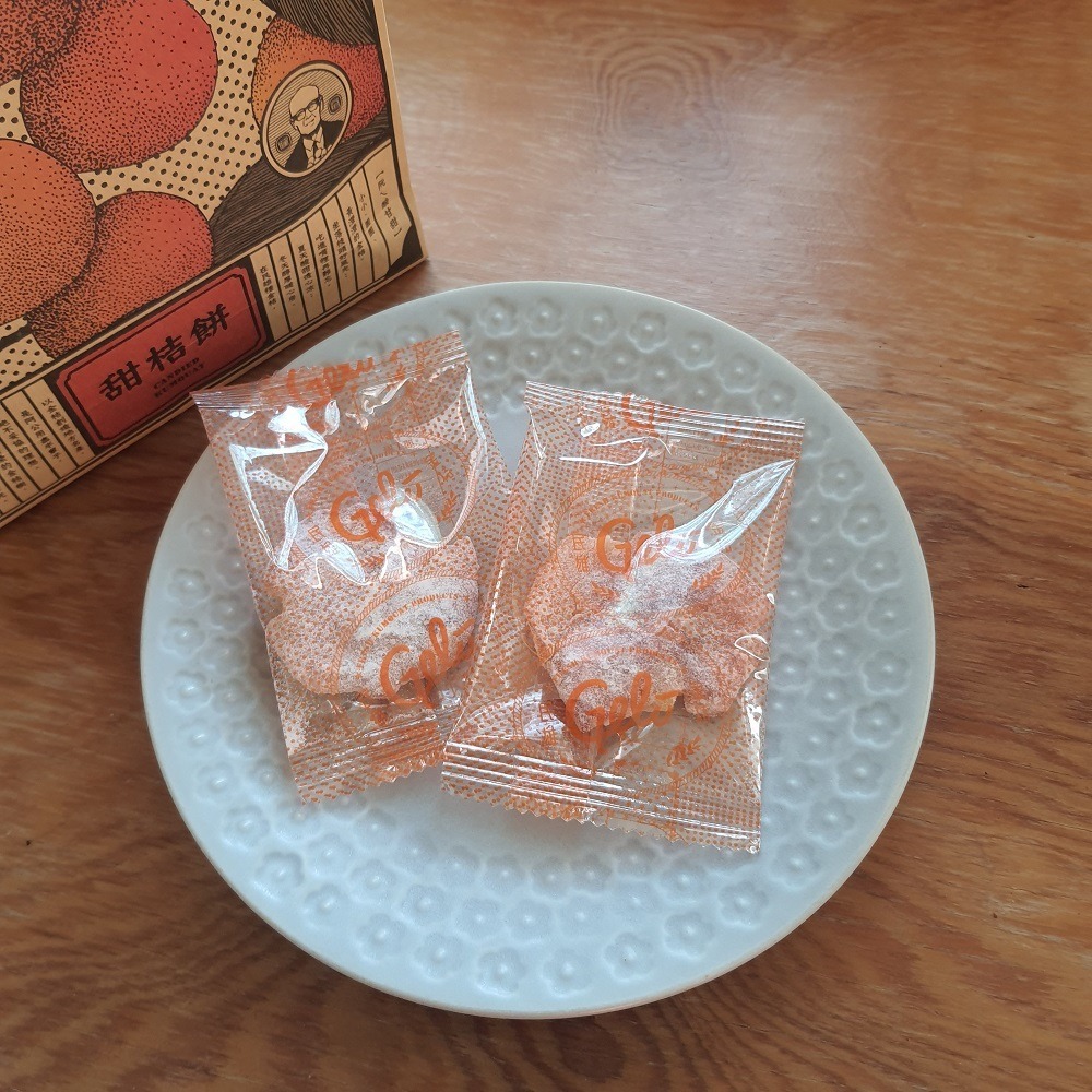 甜桔餅(立體袋)200g 隨身小包分裝-細節圖2