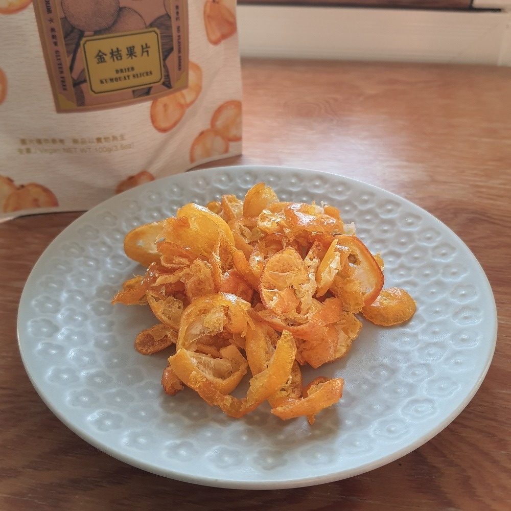 金桔果片(鋁箔袋)100g-細節圖2