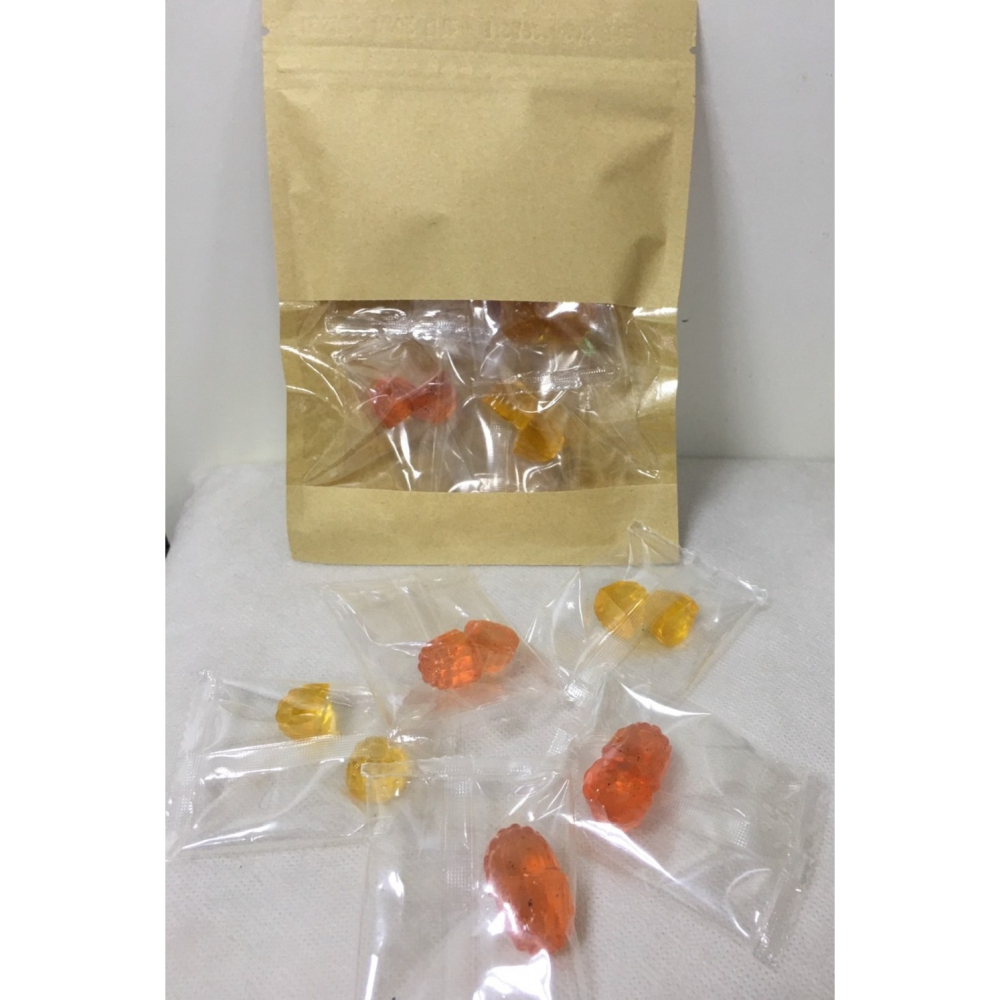 圓圓GO-水果綜合QQ糖X1包(百香果+火龍果)-細節圖2