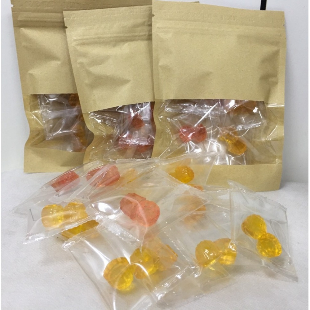 圓圓GO-水果綜合QQ糖X3包(百香果+火龍果)-細節圖2