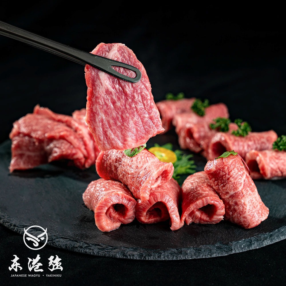 【東港強】中山A5和牛腿肉-燒肉片100g-細節圖2