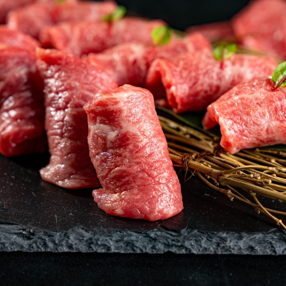 【東港強】中山A5和牛腿肉-燒肉片100g-細節圖4