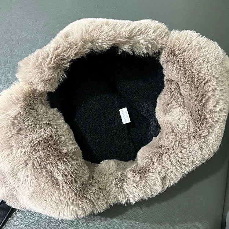 超厚實護耳帽 PU皮質加厚東北毛毛抗凍防風雷鋒帽 防寒飛行帽 防水雷鋒帽 寒流必備男女款保暖帽-細節圖6