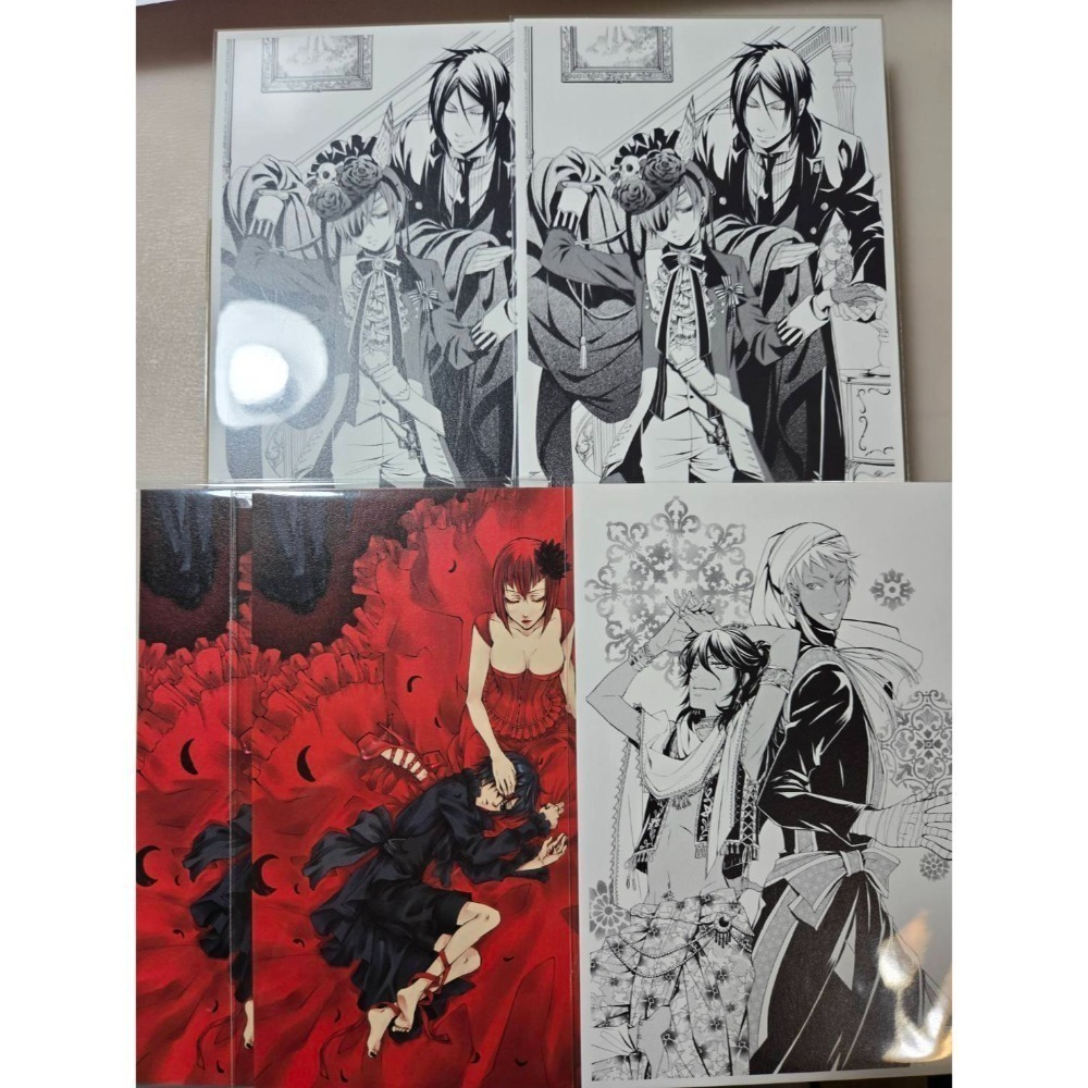 明信片x2 (上+紅夫人)