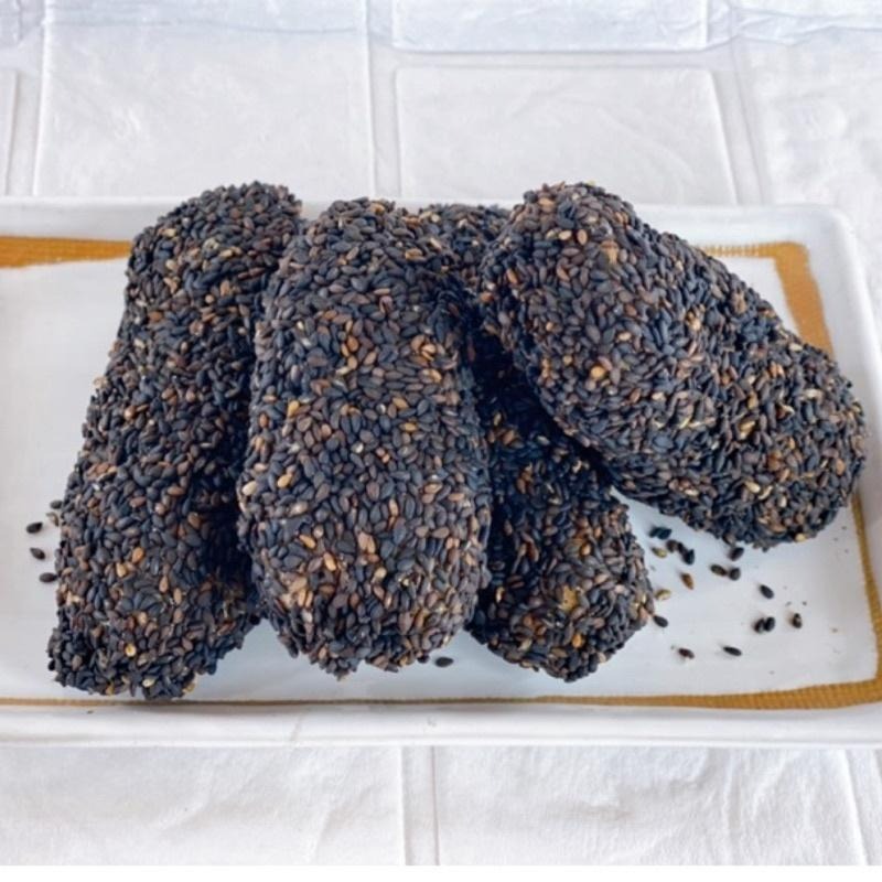 【臻狀元】養生黑芝麻粩#養生零食#傳統美食600g(素)-細節圖2