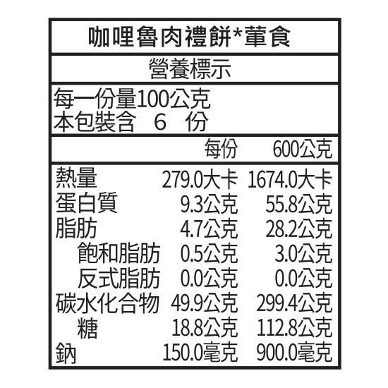 北港【臻狀元】咖哩餅一斤#北港傳統大餅（葷)-細節圖4