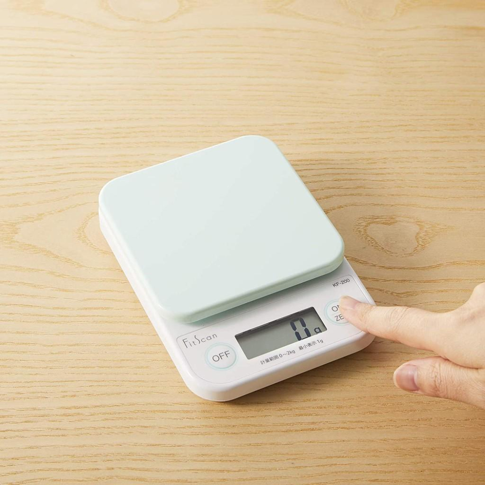 現貨中~~日本 TANITA 料理秤 電子秤 2kg/1g KF-200~~非供交易使用-細節圖3