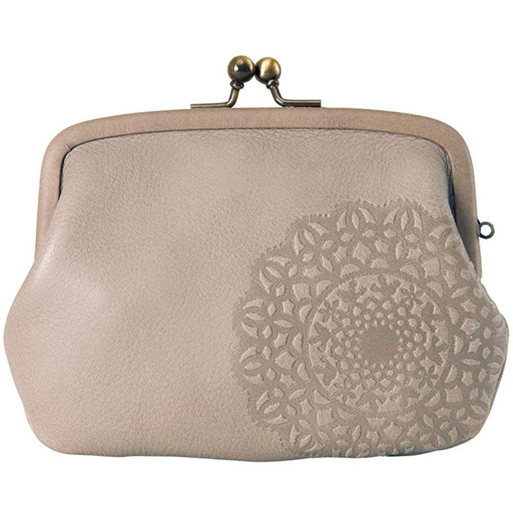 日本KANMI 花朵雙層口金時尚包~~-細節圖2