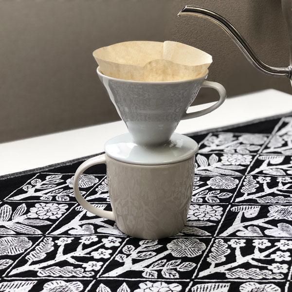 日本有田燒製HARIO V60 VDC-02W陶瓷濾杯+濾紙 1-4人用組合套組~~-細節圖3