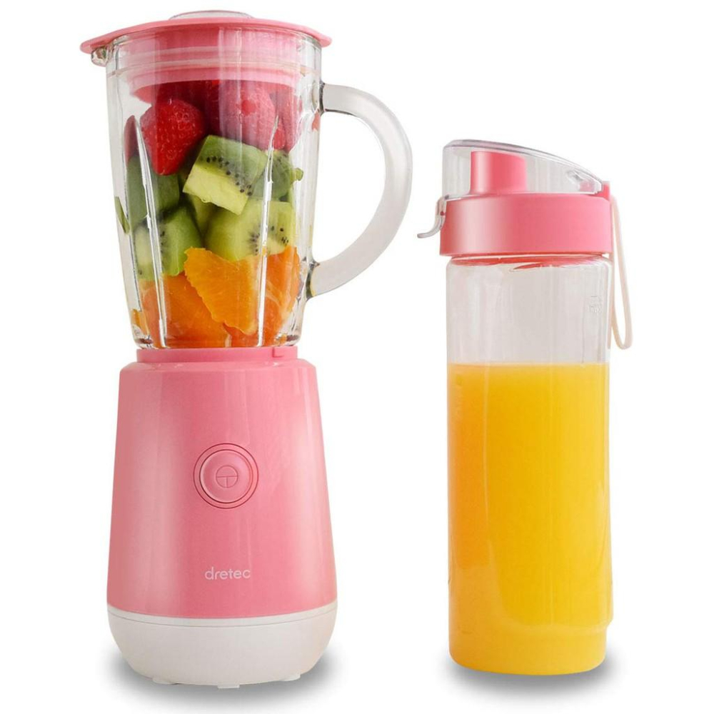 日本dretec 輕巧冰沙攪拌機果汁機+隨行杯-細節圖3