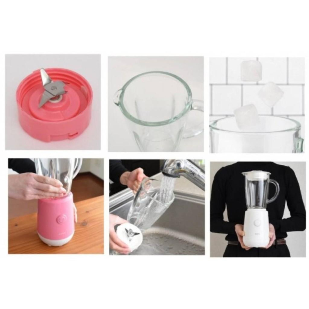 日本dretec 輕巧冰沙攪拌機果汁機+隨行杯-細節圖5