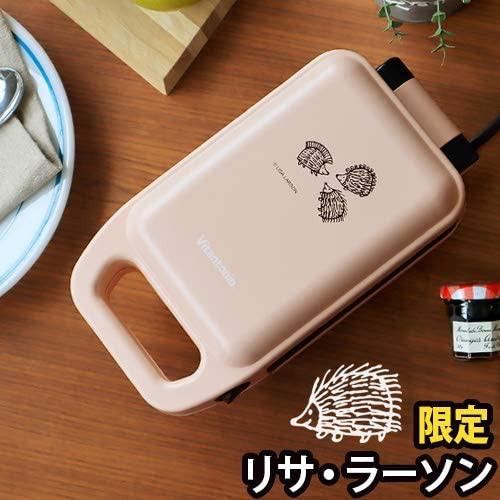 日本熱銷款~~限定聯名款LISA LARSON X VITANTONIO厚燒熱壓三明治機VHS-10-LS~~-細節圖2