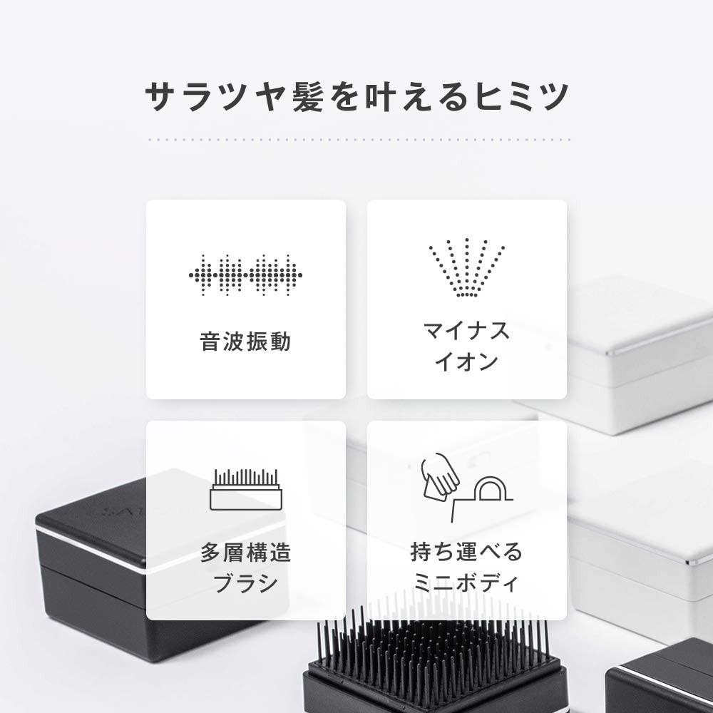 日本沙龍專用~~Salonia 音波震動梳 負離子按摩梳~~-細節圖4