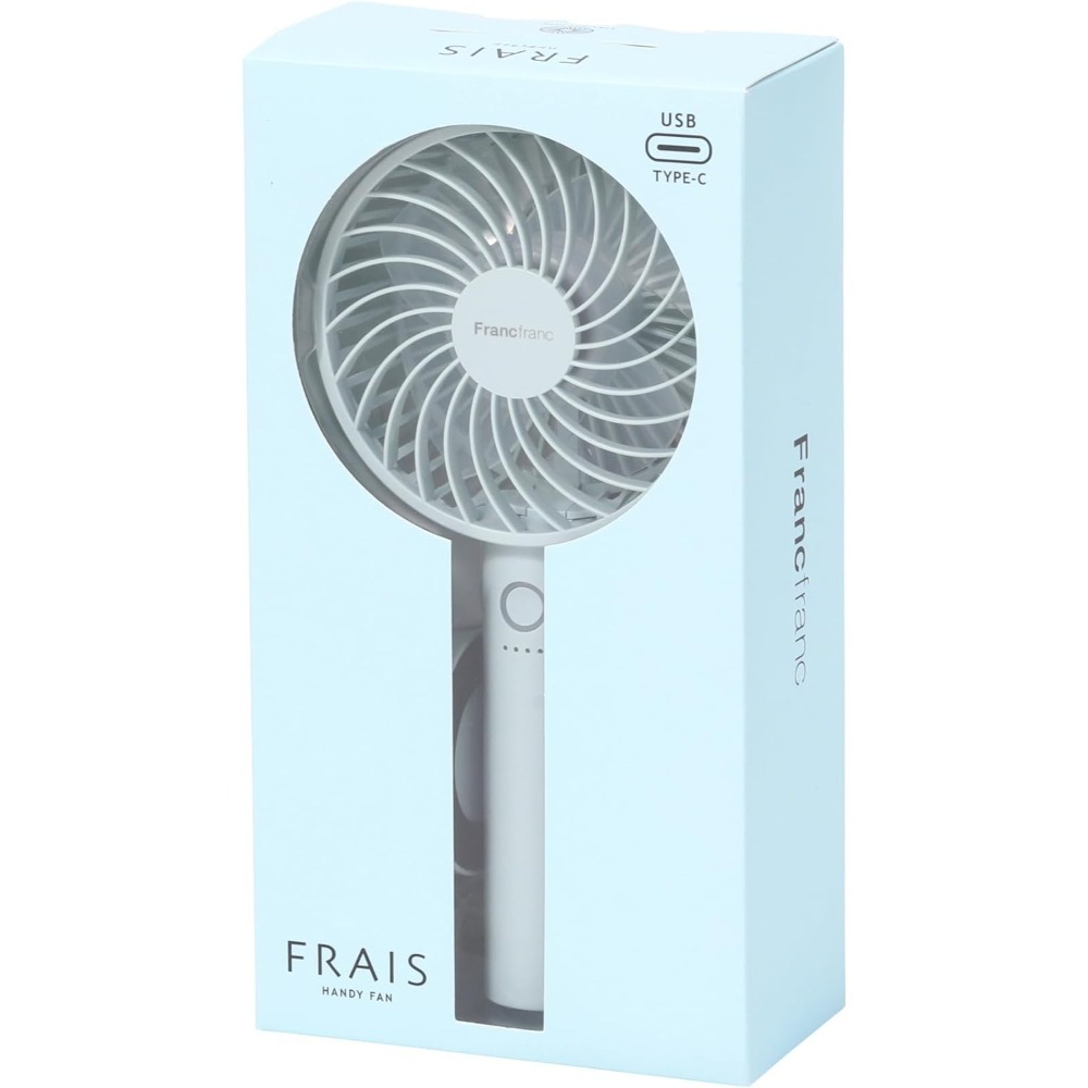 ~~現貨當天出~~日本熱銷第一~~FRANCFRANC馬卡龍款~~手持攜帶型風扇~~-規格圖9