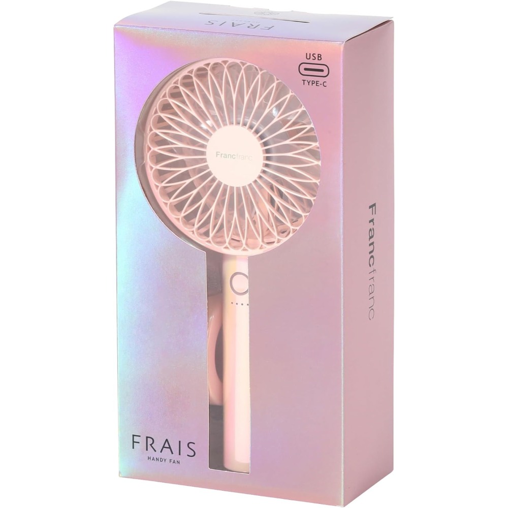 ~~現貨當天出~~日本熱銷第一~~FRANCFRANC馬卡龍款~~手持攜帶型風扇~~-規格圖9