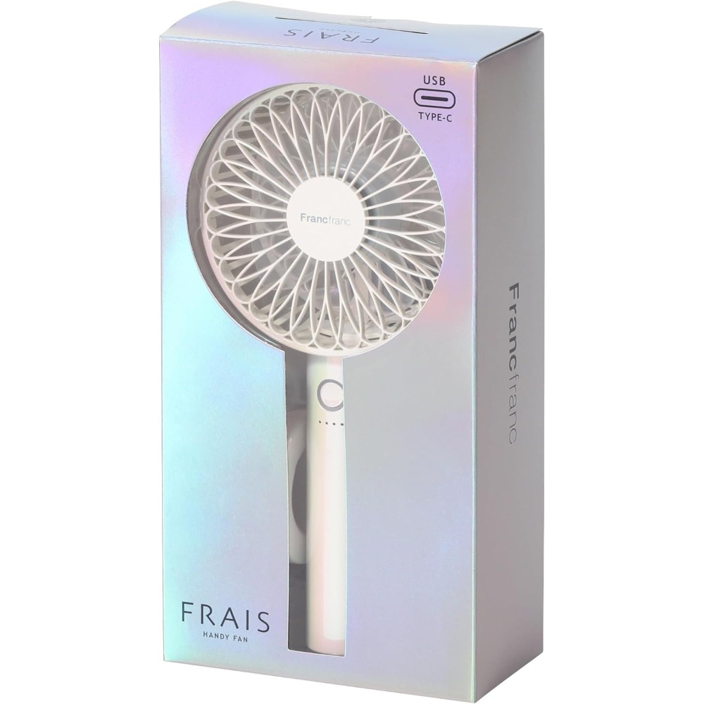 ~~現貨當天出~~日本熱銷第一~~FRANCFRANC馬卡龍款~~手持攜帶型風扇~~-規格圖9