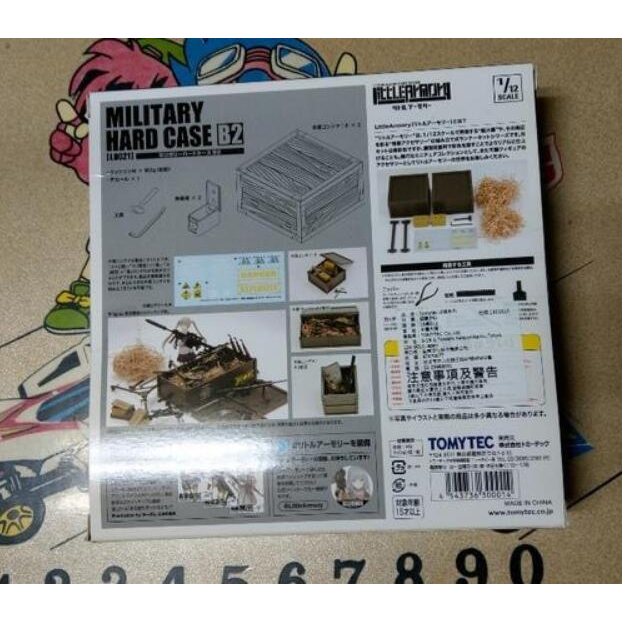 〔超收藏〕全新代理版 TOMYTEC 1/12 迷你武裝 LD021 彈藥箱-細節圖2
