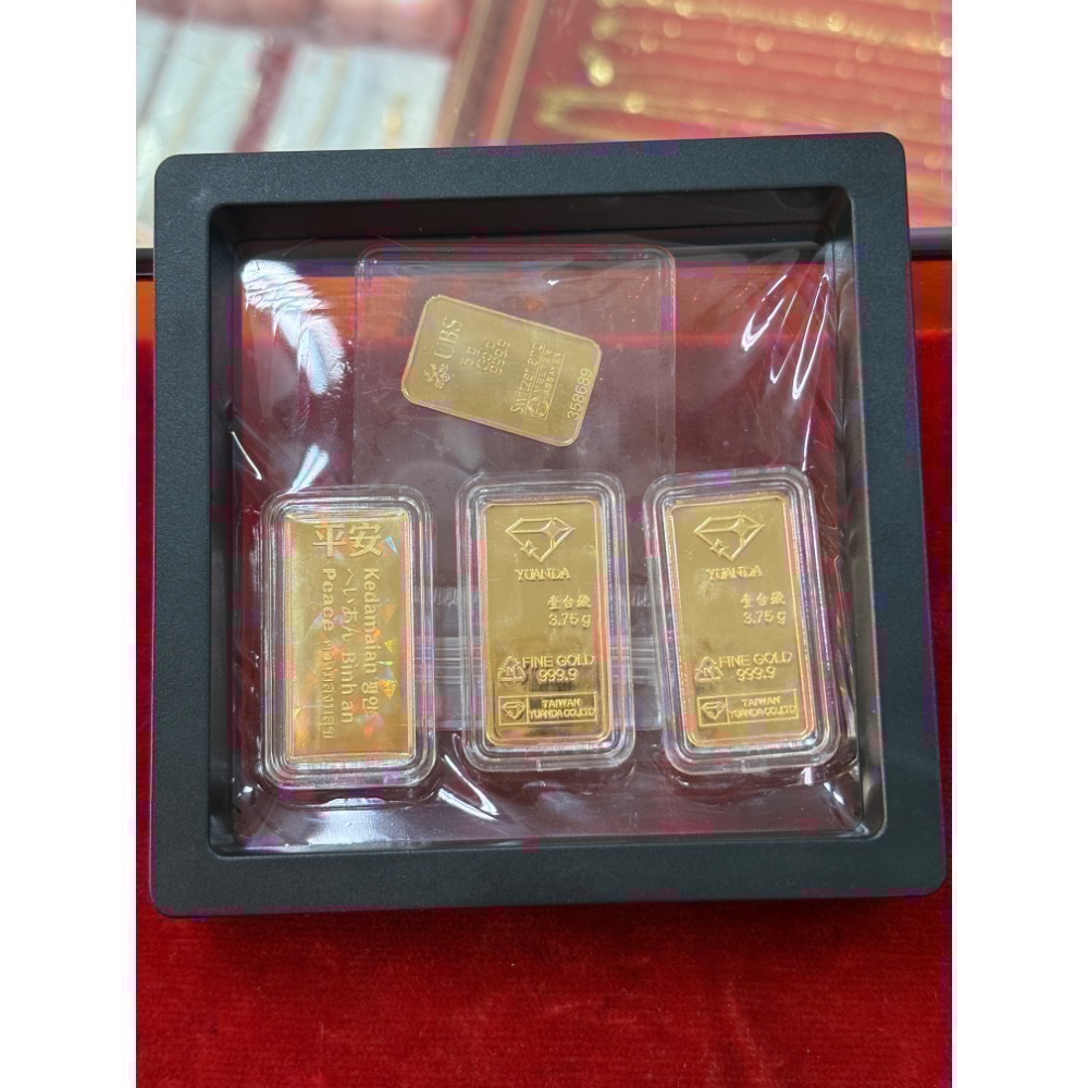 【TB】 9999純金 1錢 認證小金塊 四種樣式-細節圖3