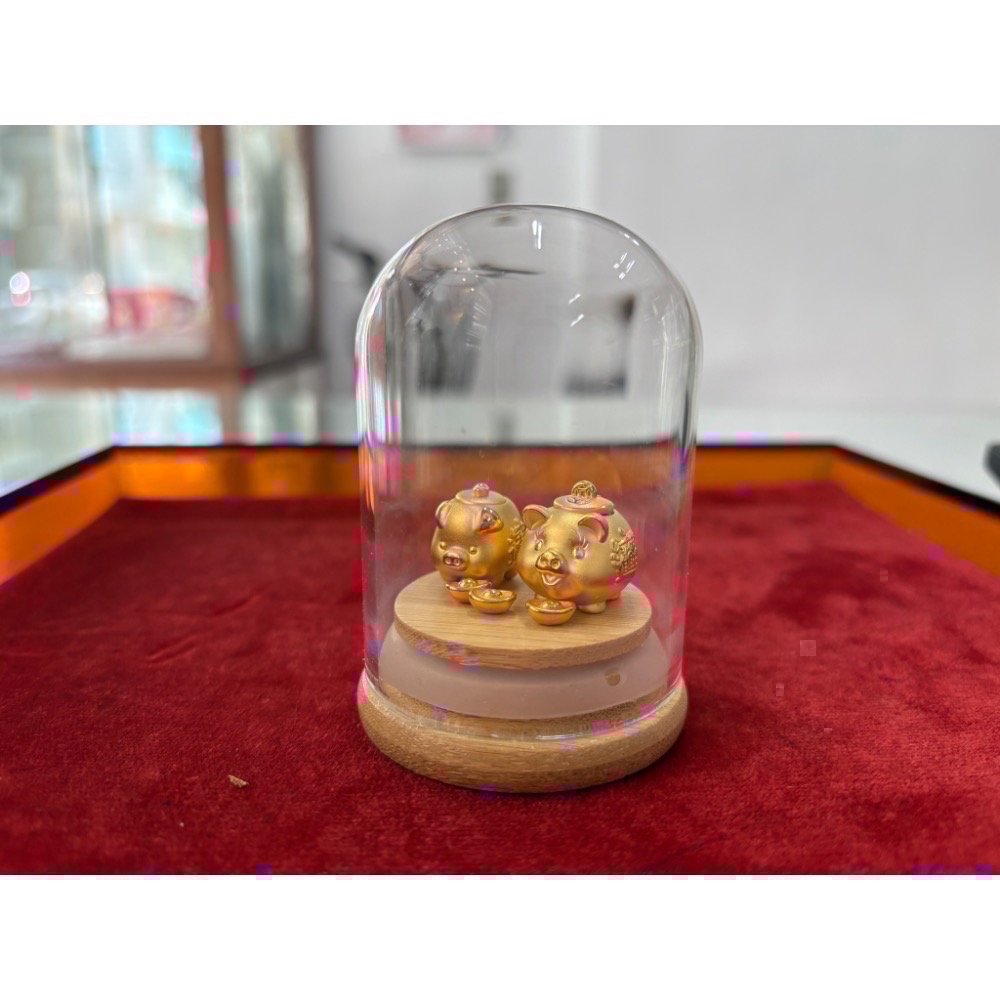 【TB】純金 小豬撲滿（有蓋）兩種樣式-細節圖6