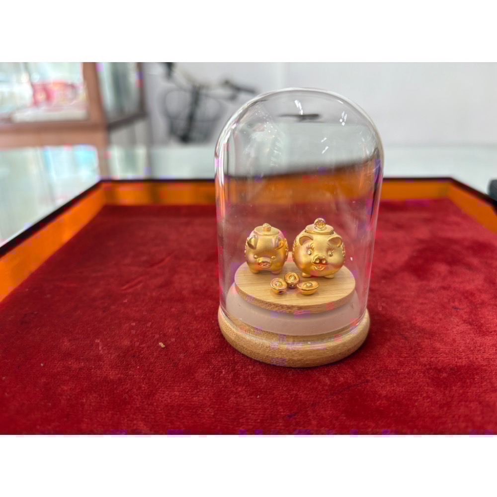 【TB】純金 小豬撲滿（有蓋）兩種樣式-細節圖7