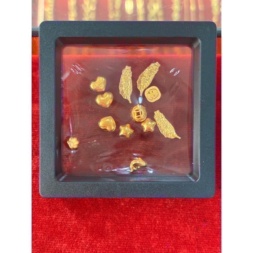 【TB】9999 星星、貓掌、招財貓、寶島、愛心金豆多款-細節圖2