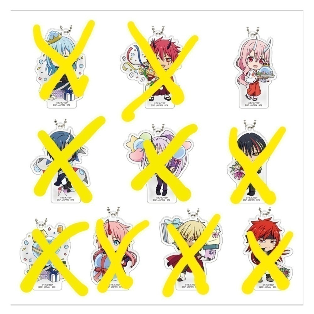 [售/換]  一番賞 關於我轉生成史萊姆這檔事 軟吊飾 詳看內容-細節圖2