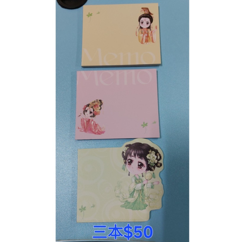 便條紙-Q版古風造型-細節圖2