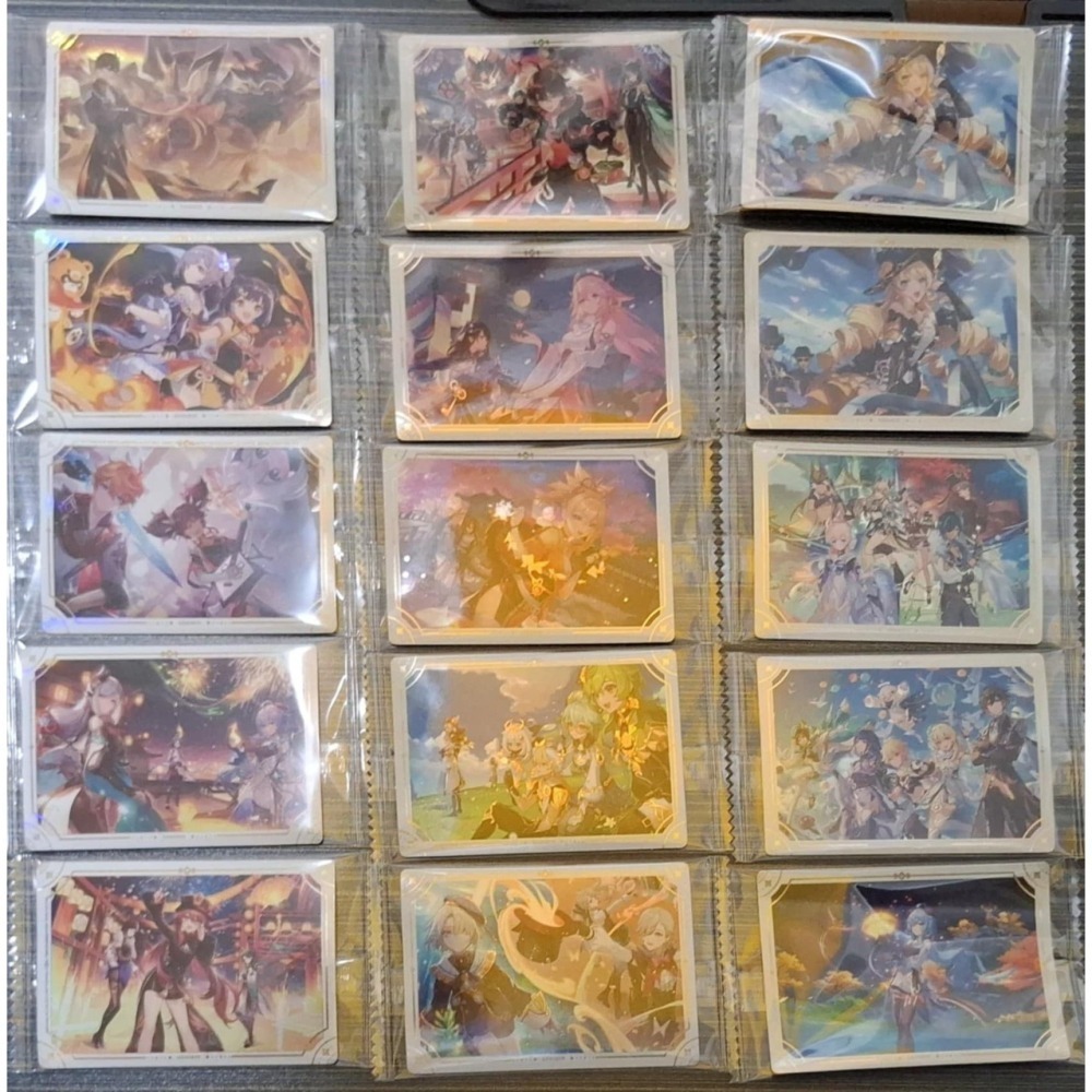 售 原神 Genshin 第1彈 食玩 貼紙 卡貼 全新未拆-細節圖2