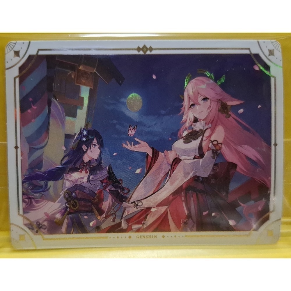 售 原神 Genshin 第1彈 食玩 貼紙 卡貼 全新未拆-規格圖2