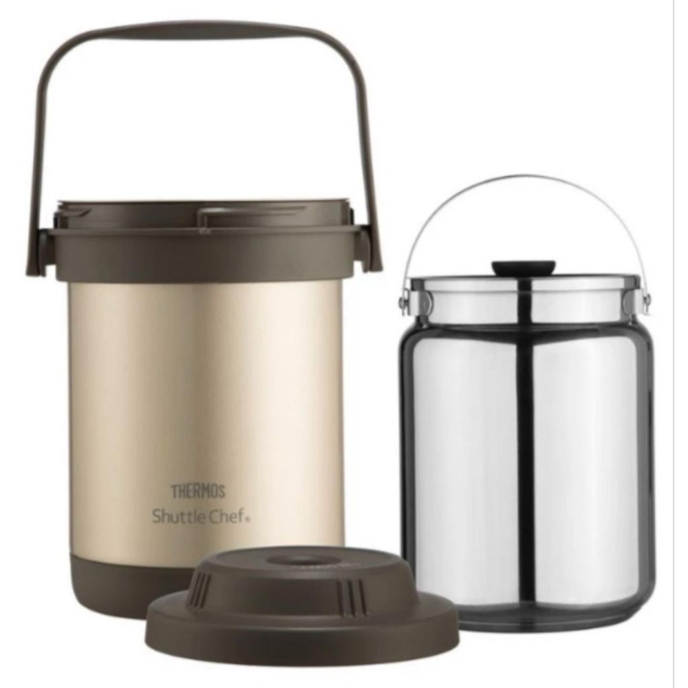 THERMOS 膳魔師 真空斷熱燜燒提鍋  燜燒鍋 悶燒鍋1.8L TCRA-1800/1801/1802 1800ML-細節圖2