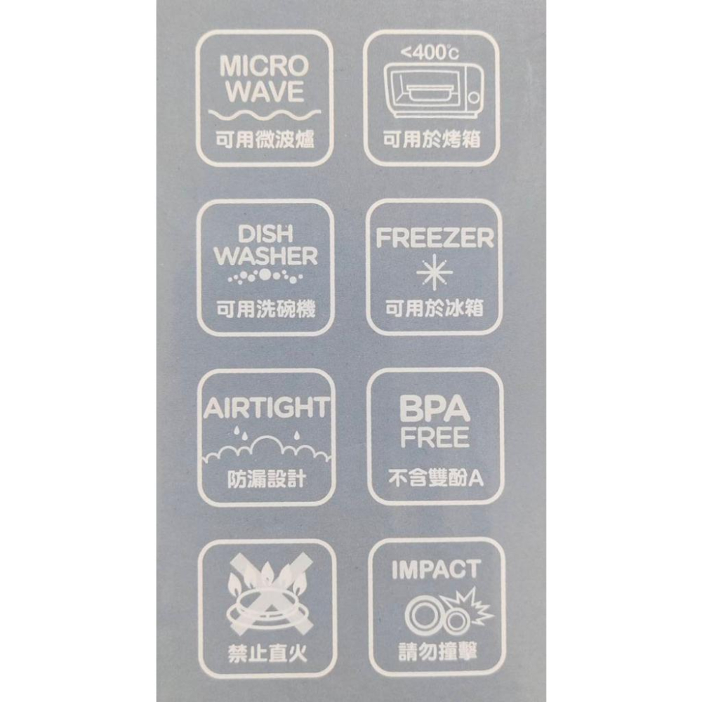 【THERMOS 膳魔師】耐熱玻璃保鮮盒 520ml Z-GFC520S-MNT 餐盒-細節圖3