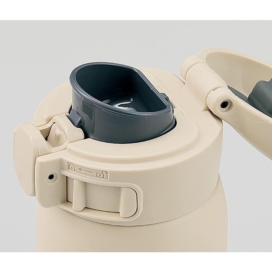 ZOJIRUSHI 象印 一體式杯蓋不銹鋼真空保溫瓶 240ml SM-WP24 彈蓋式迷你保冷保溫杯 塗層0.24L-細節圖2