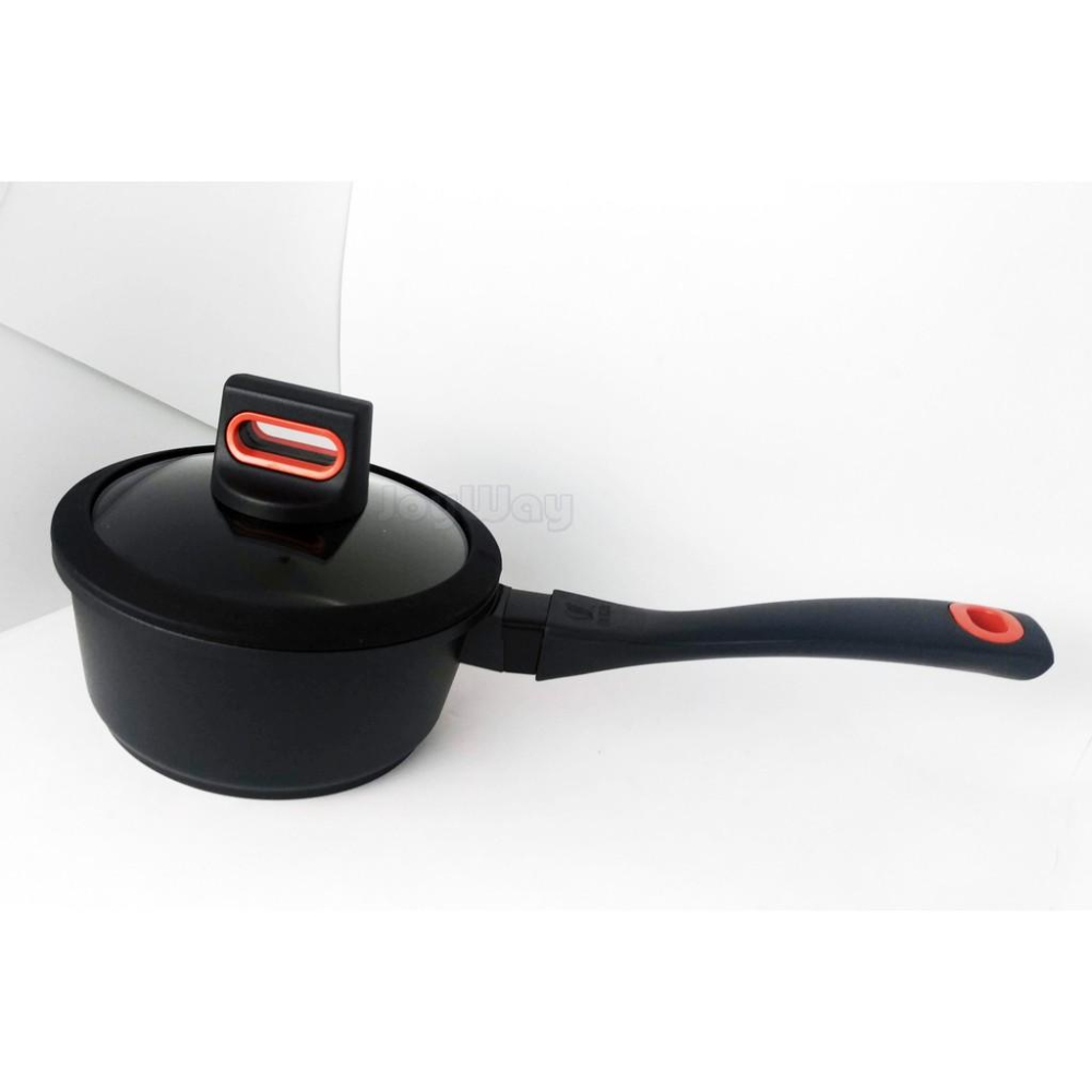 德國 BEKA 貝卡 16CM 單柄鍋 黑鑽陶瓷健康鍋 1L 不沾湯鍋 湯鍋 單柄湯鍋-細節圖2