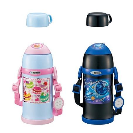 ZOJIRUSHI 象印 2way 童用不鏽鋼真空保冷保溫瓶 600ML SC-ZT60保溫杯 兒童吸管水壺 0.6L-細節圖2