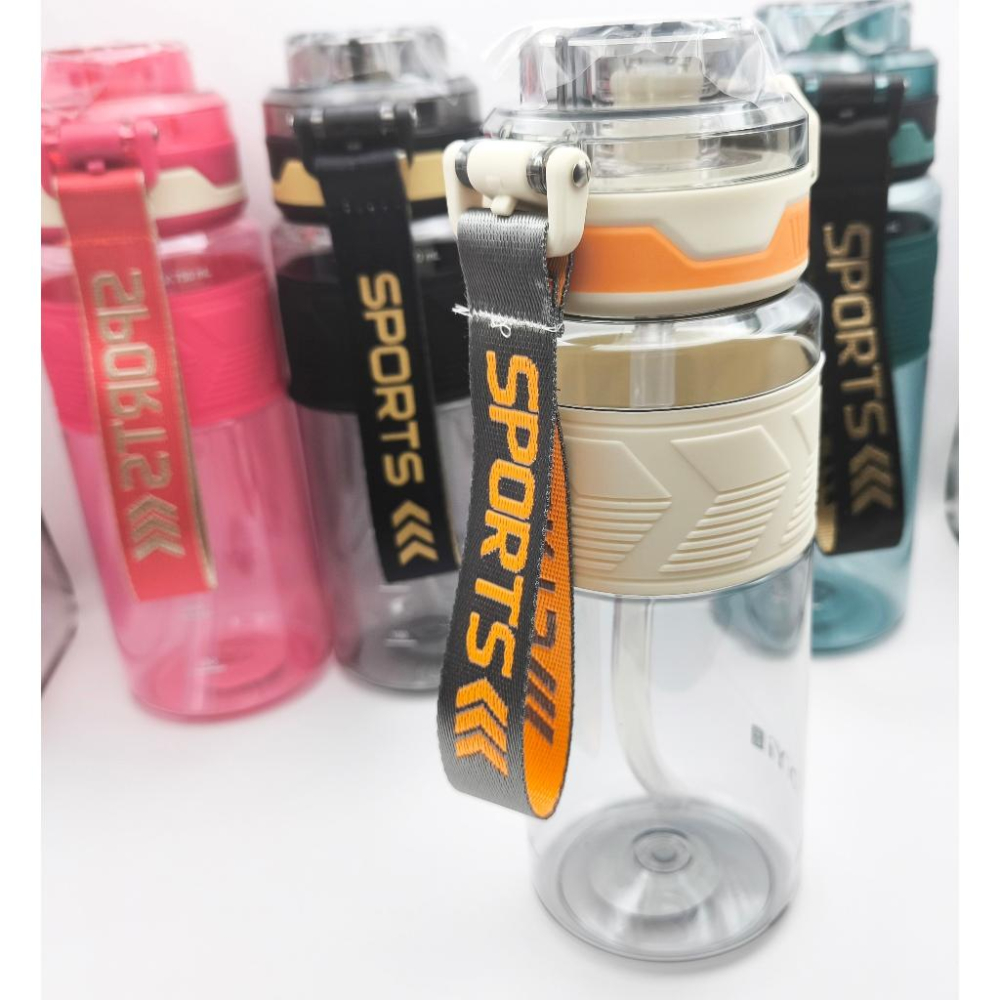 DIYI 彈蓋吸管瓶 運動水壺750ml 兒童水杯 冷水壼 水瓶 水杯-細節圖3