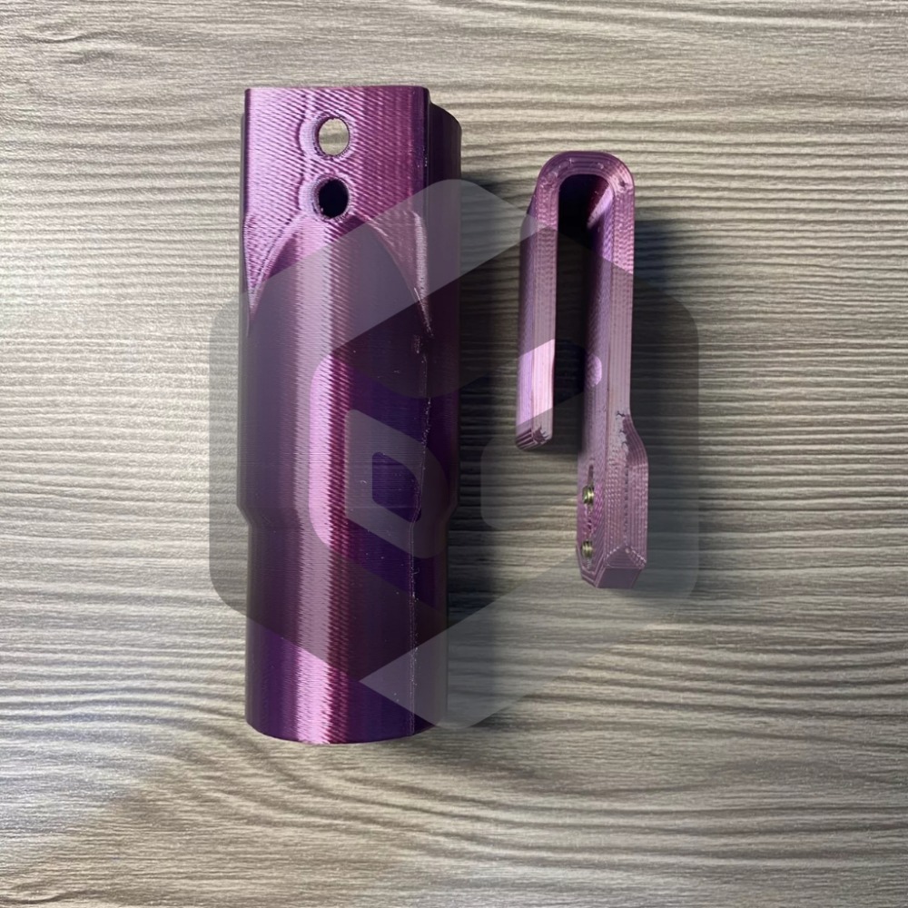 炫光紫本體+腰帶掛勾
