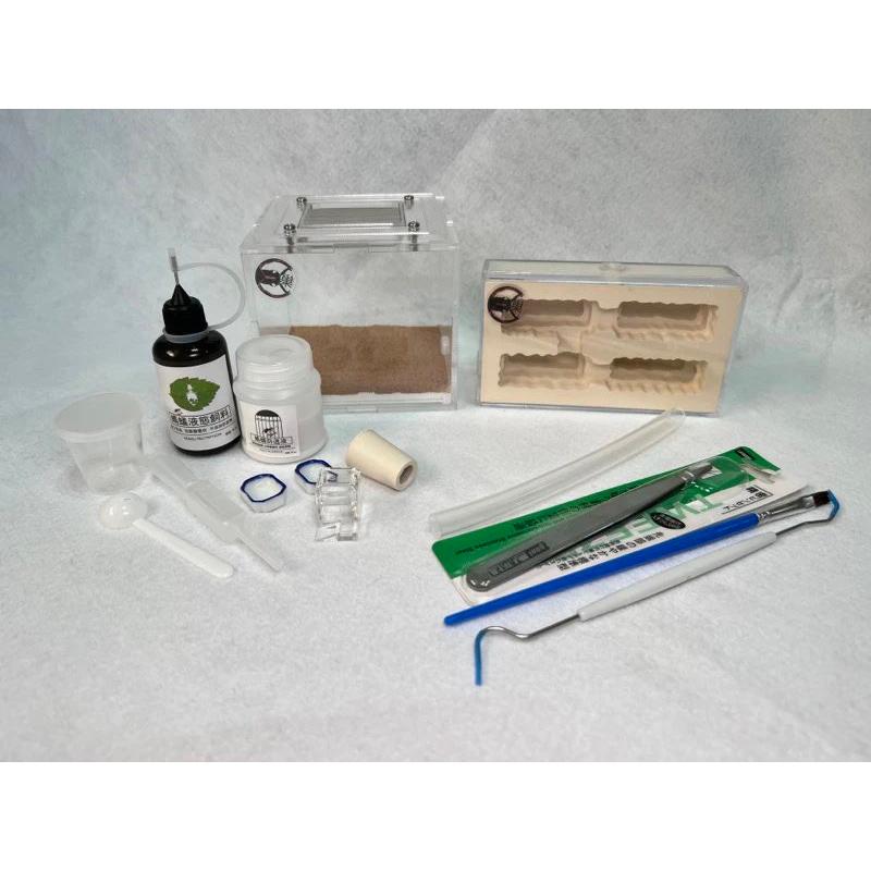 Mazu新手專用螞蟻飼養套組，可選台北巨山蟻、希氏巨山蟻、臭巨山蟻、高雄巨山蟻、白疏巨山蟻，小螞蟻帝國專用飼料/專業蟻巢-細節圖4