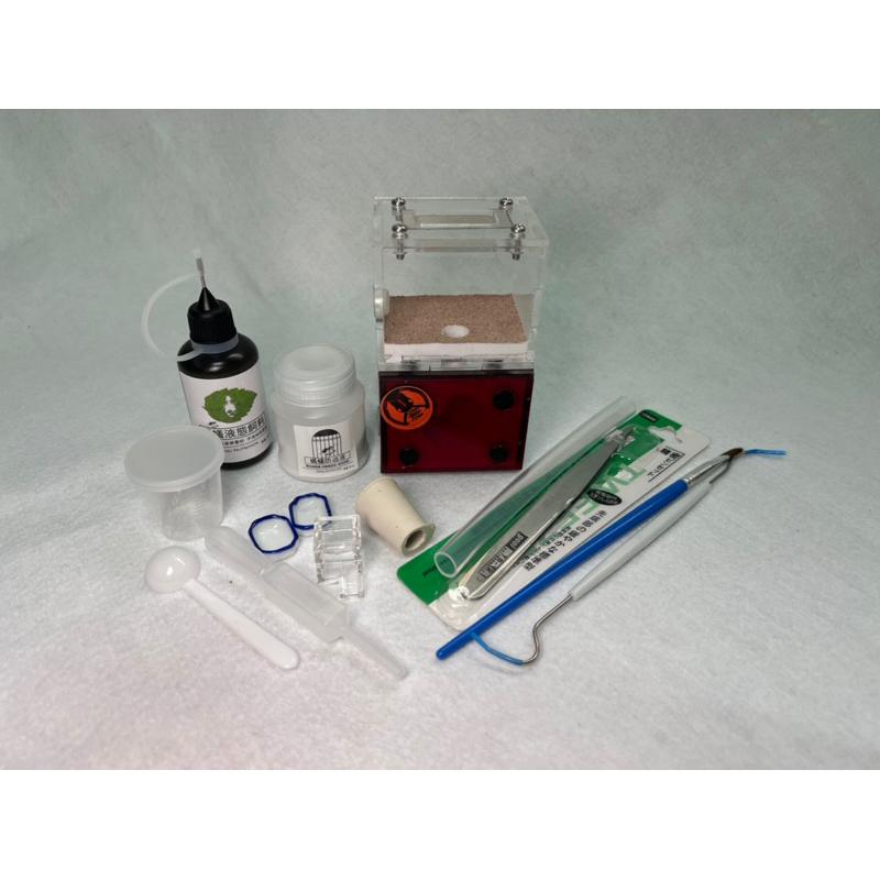 Mazu新手專用螞蟻飼養套組，可選台北巨山蟻、希氏巨山蟻、臭巨山蟻、高雄巨山蟻、白疏巨山蟻，小螞蟻帝國專用飼料/專業蟻巢-細節圖5