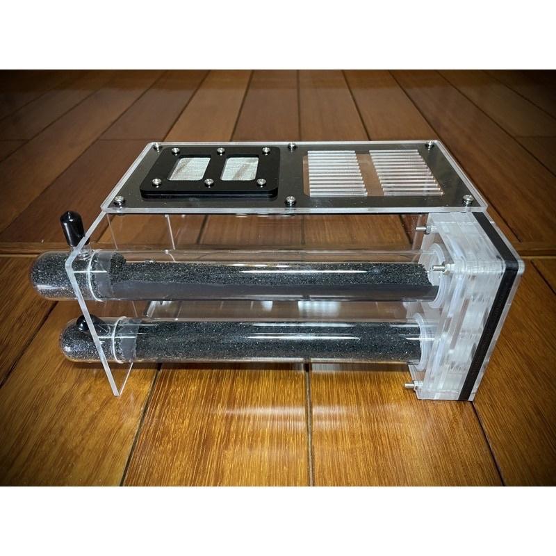 25口徑雙試管巢 壓克力巢 試管巢 蟻巢 螞蟻飼料-細節圖3