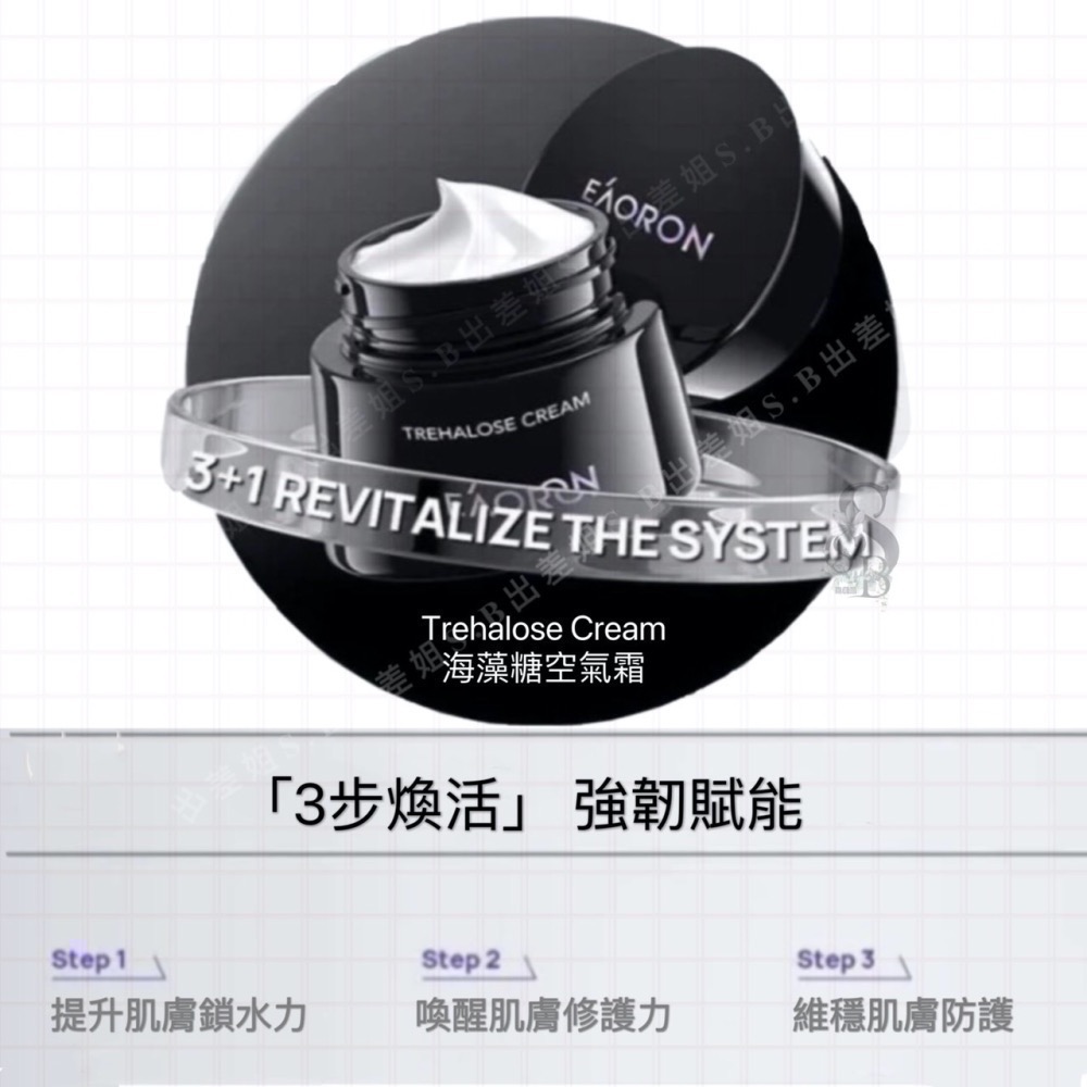 最新代 官網同步款 澳洲 Eaoron 空氣霜 水光霜 50g 潤澤海藻糖霜 潤澤水光霜 熬夜霜 面霜 精華霜-細節圖4