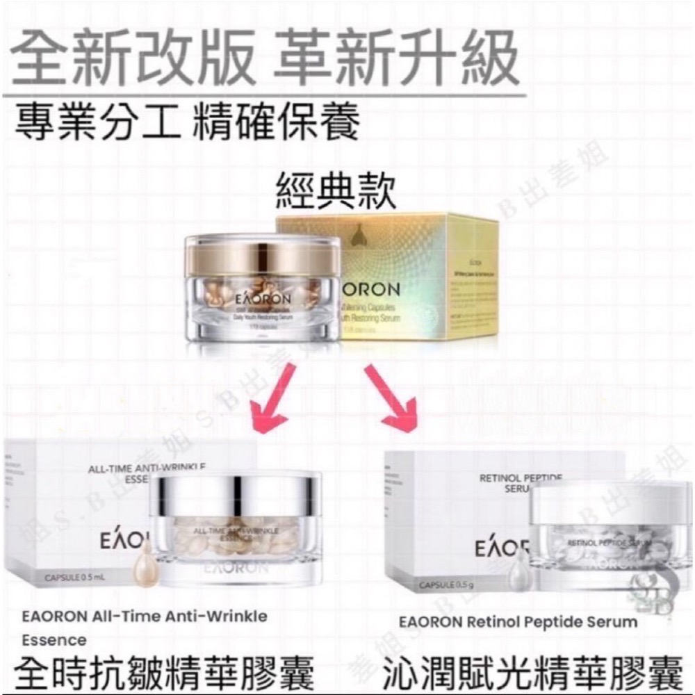 改版最新代 澳洲 現貨 Eaoron 沁潤賦光精華膠囊 全時抗皺精華膠囊 60顆/盒 精華 膠囊 精華膠囊 美白 抗皺-細節圖3