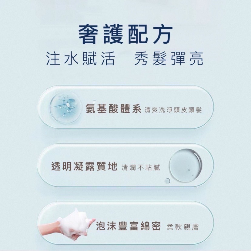 新品 澳洲 現貨 Ficcecode 玻尿酸洗髮精 300ml 玻尿酸補水洗髮精 洗髮水 玻尿酸 菲詩蔻 洗髮精-細節圖4