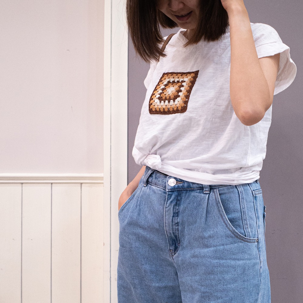 編織手作小物-改造衣小物-花片J-細節圖2